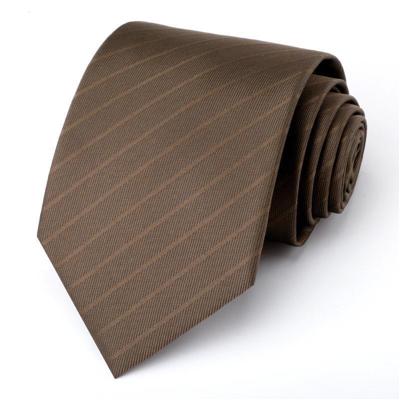 Tie, Shirt, Men's Formal Wear, Business High-End, Coffee-Colored Suit, Hand-Tied Korean-Style Brown Small Tie, Groom's Wedding Tie, Shirt, Men's Formal Wear, Business High-End, Coffee-Colored Suit, Hand-Tied Korean-Style Brown Small Tie, Groom's Wedding