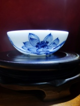 Puer cup painted both inside and outside by Zhang Xuehong a national first-class arts and crafts master