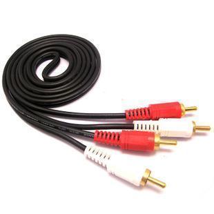 Two-to-two Lotus Audio Line Audio Signal Line speaker connecting line 15 m (full copper)