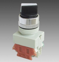  Y090-20X3 Three-stage selector switch Three-speed self-locking knob selector switch diameter 22mm