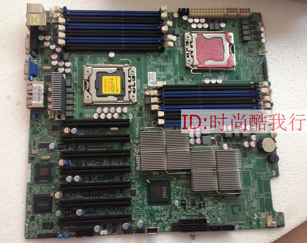 Ultra-micro X8DTH-iF 1366-pin dual-way server Main board 7 PCI-E 16X support for a graphics card