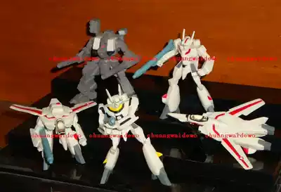 BANDAI Macross Space Fortress Battlestar Twisted Egg MISSION 1 (all 5 kinds) First Edition 4 points