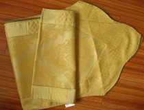 Punching diamond price export original single Chinese style silk table flag tablecloth 32 * 180cm around Golden auspicious pattern