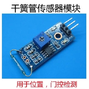 Reed pipe switch magnetic control switch for reed pipe sensor module