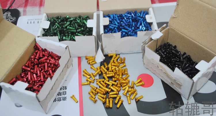 DT Aluminum Bar Cap Anode Color 2 0(1 8)*12 14 16mm Red Black Blue Aluminum Gold