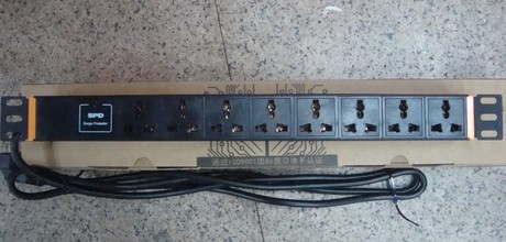 Set for 8-mouth PDU server socket 8-mouth enclosure power socket lightning protection flood flow