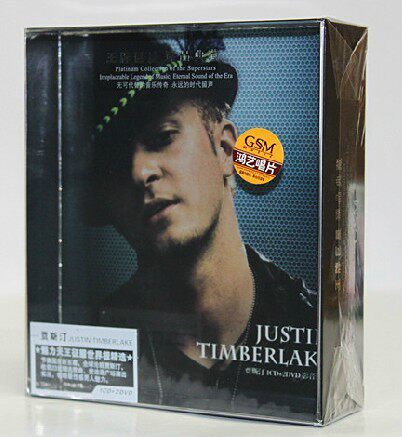 正版 贾斯汀 魅力天王征服世界极精选 CD+2DVD巨星臻品典藏