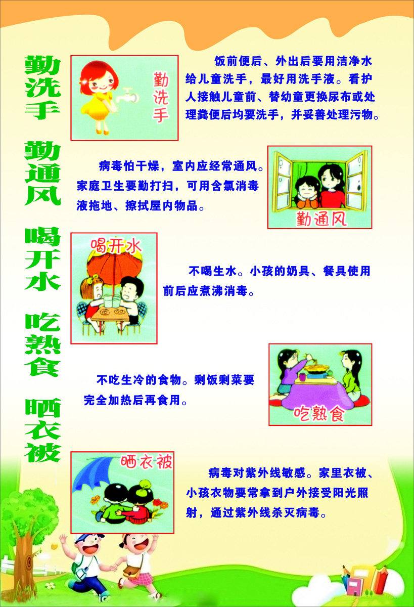 海报印制93素材健康展板514保健预防