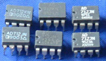 AD712 voltage feedback dual-operation amplification conversion rate (MHz-V US): 4M 20V 