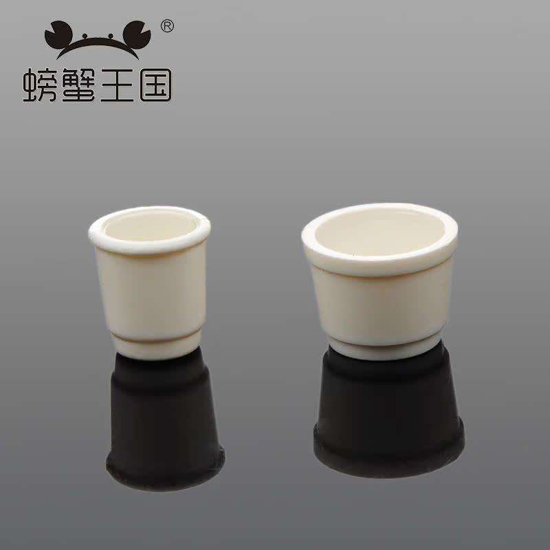 diy model house material pendulum model flower pot 12-13mm mini bonsai base 5 flower altars