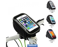 велосипедная сумка 包邮新款车把包 质感系列自行车把立包 触屏手机包自行车包乐炫