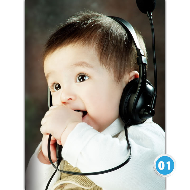 No 1 baby painting Chinese baby poster Baby picture Baby fetal education poster Pictorial photo wall chart