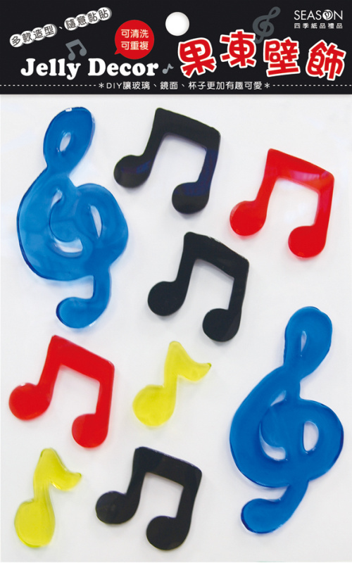 SEASON Taiwan Four Seasons Jelly Wall Decoration Glass Film Sticker Window Sticker Refrigerator Sticker Jelly Sticker Mirror Sticker Wall Sticker