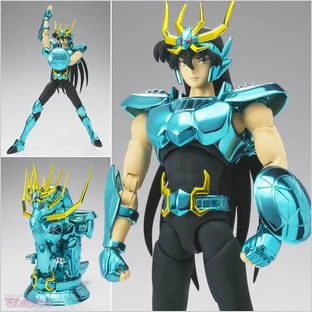 Hình nhân vật đồ chơi máu nóng Saint Seiya Thánh vải Thần thoại Draco Rồng tím 2.0 New Life EX - Gundam / Mech Model / Robot / Transformers