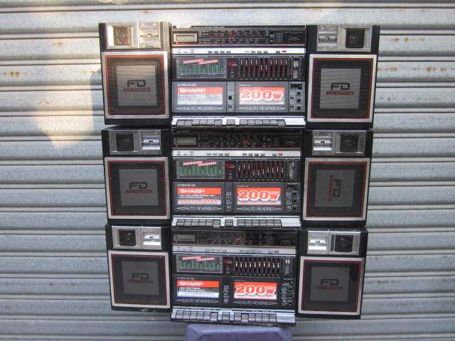 Capital Pavilion recommended Sharp Sharp WF-939 dual card recorder sound treasure recorder Radio