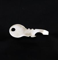 Titanium brother New Product Special EDC titanium alloy bottle opener creative key cloud auspicious key pendant
