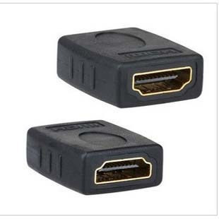 Direct sales high quality HDMI-to-HDMI conversion head mother to mother HDMI extension head computer peripheral adapter