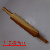(Baking DIY tool) solid wood jujube large rolling pin fixed roller wooden hammer shaft hammer