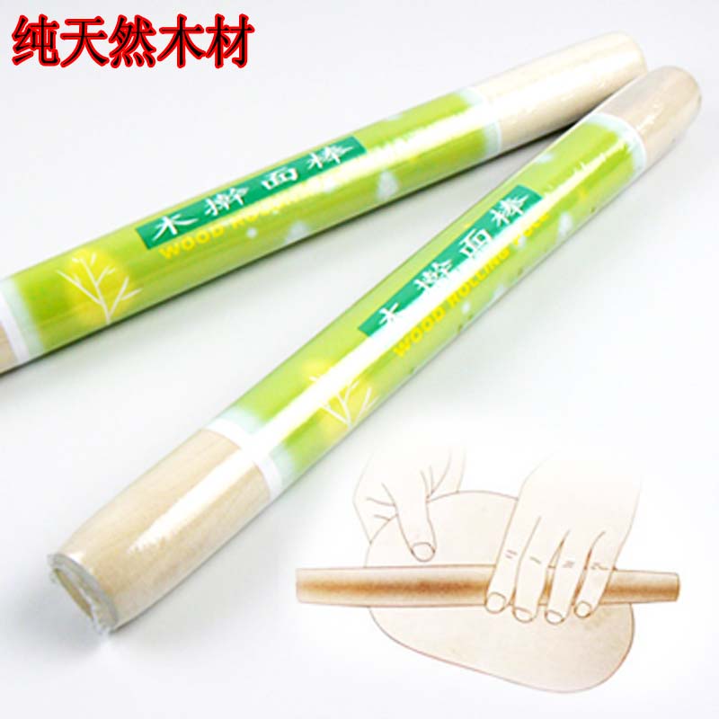 Pure natural wood Noodles Rolling Stick Cake ROLLING STICK WRAP WATER DUMPLINGS PRESS FACE STICK HANDMADE FACE LEATHER WOODEN STICK TO CATCH THE FACE STICK