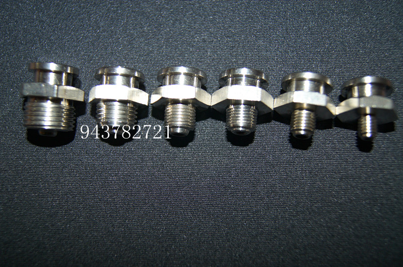 Stainless steel oil nozzle stainless steel flat head nozzle tip connector flat buckle nozzle tip oil nozzle cream head