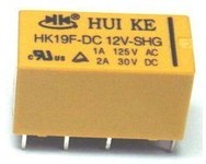 4078 Huike HK19F-DC12V-SHG DC6V DC3V DC5V DC9V DC24V relay 8 feet