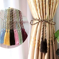 Curtain khóa dây đeo dây buộc đồ trang trí treo bóng bóng gắn buộc phụ kiện đồ trang sức mỹ phụ kiện vải châu Âu - Phụ kiện rèm cửa thanh ray treo rèm cửa