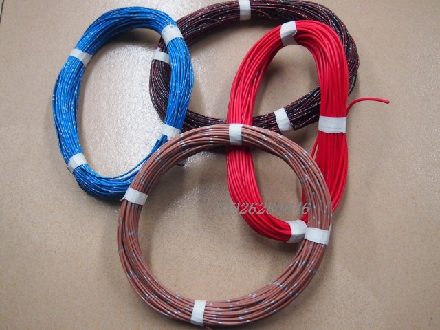 Automobile copper power cord pure import car copper core flower wire repair car change electric wire wire wire high temperature resistance and corrosion resistance