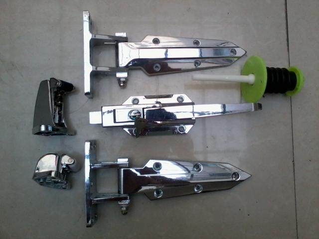 Manufacture cold storage door lock CT1178 1460 two semi-buried doors full set of door locks with screws and rivets