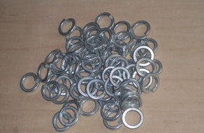 Galvanized elastic cushion spring gasket spring gasket spring gasket (2-12) one thousand pack