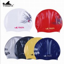 (Tropical Storm) counter Yingfa high-quality silicone wrinkle-free particle swimming cap 4 colors new 6 colors