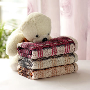 Yuguang counter 637701 Melbourne series pure cotton small square scarf soft thick and thick can be equipped with three -piece set