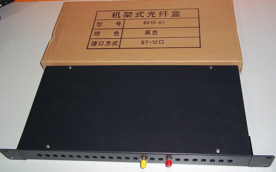 24-mouth rack fiber terminal box fiber optic box (ST SC common type)