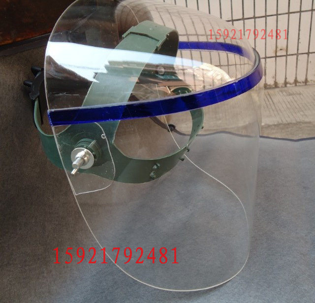 Multifunctional protective mask dust-proof anti-splash mask windproof smoke head-mounted transparent mask