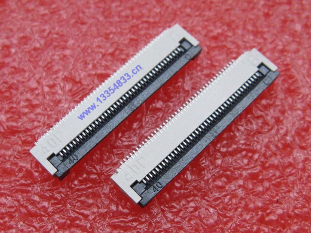 Display-flat cable connector flat cable socket cassette socket 40P FLIP LOWER CONTACT