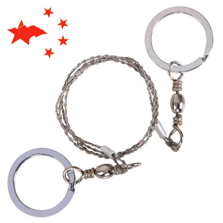 UFO Outdoor 360 ° Wire Saw Multifunction Rope Saw Outdoor Emergency Survival Line Saw Universal Emergency Equipment