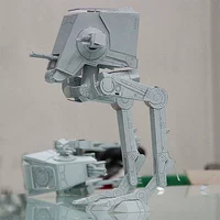 Full 68 Star Wars Robot AT-ST Hướng dẫn sử dụng Mô hình giấy 3D Tự làm Mô tả Giấy mô hình giấy anime