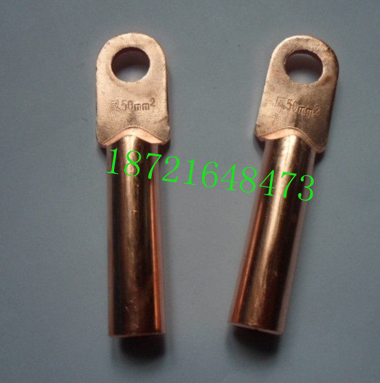 DT-50 phoenix copper connector oil plug copper connector wiring terminal wire nose tube copper connector cold pressing