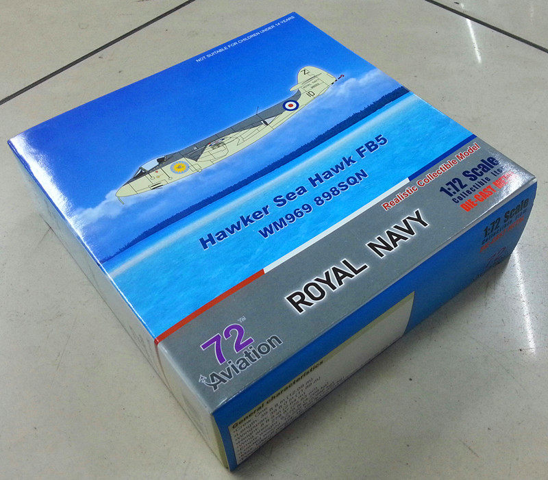 AV7223001 1 72 Hawk Seahawk FB5 Fighter Fighter Finished Alloy Model Spot Supply