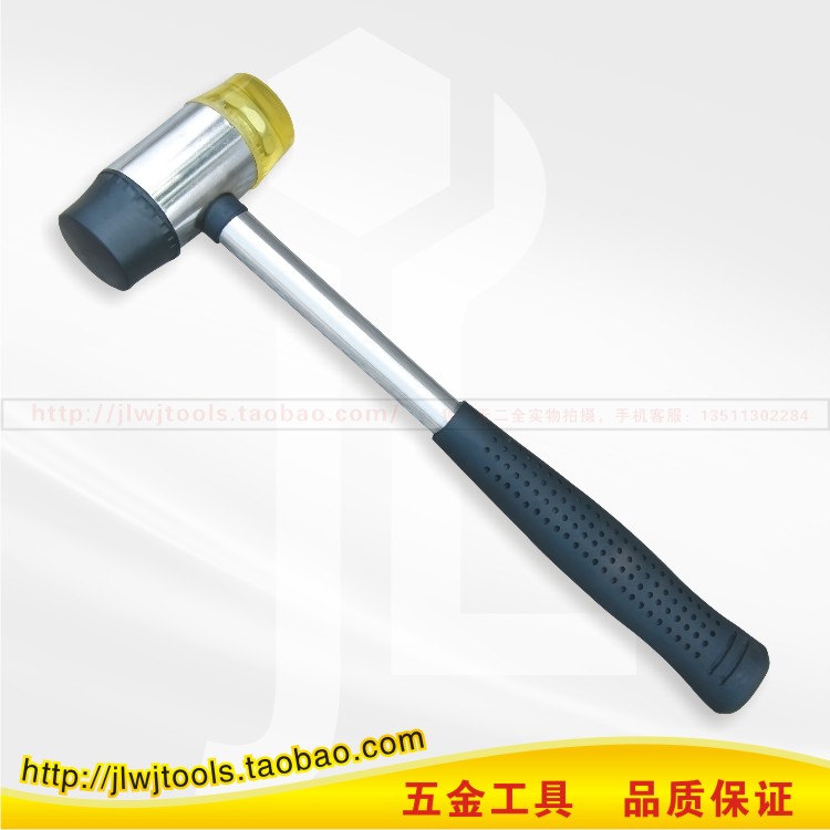 Shengda Tool Steel Handle Mount Hammer Necking Hammer Mount Hammered Hammer Rubber Hammer