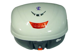 Adler 8028 tail box motorcycle electric car tail box fashion large trunk black bottom original