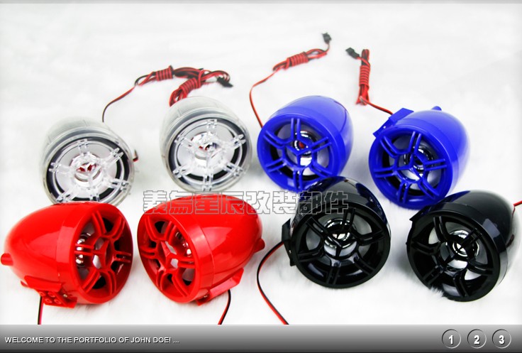 Locomotive Retrofit Waterproof On-board Horn Sound Speaker Bensto MP3 Sound 3 Inch Bass Shock