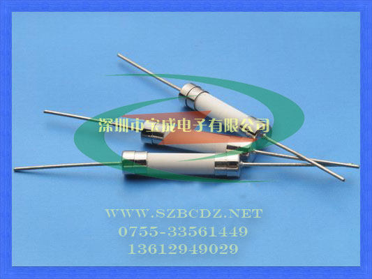 6*30 F fast blow fuse 10A 15A 20A 25A 30A double cap with lead ceramic fuse