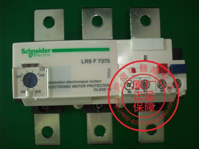 Original dress ■ Schneider thermal overload relay hot following LR9F7375 200-330A France