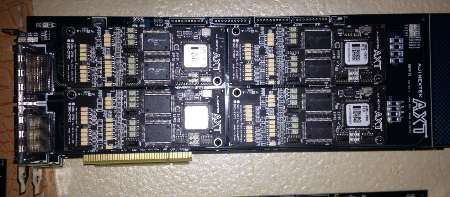 AJINEXTEK BPFR REV B1 0 8 axis servo stepper motion control card