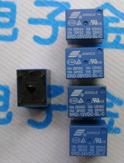 SRD-12V SRD-12V relay SRD-24V electric cooker relay SRD-9V controller SRD-5V songle 5 feet