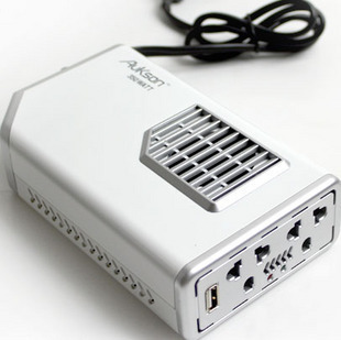 车载逆变器 12V转220V 350W 汽车电源转换器 笔记本 数码充电器