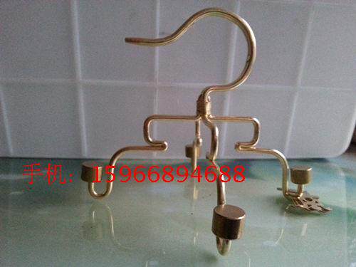 Brass Painted Brow Flat Top Little Thyme Caged  Taipei Hook Bird Cage