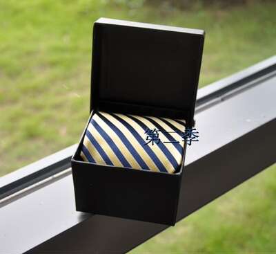 Special tie box for foreign trade original orders, mulberry silk men's business tie box
