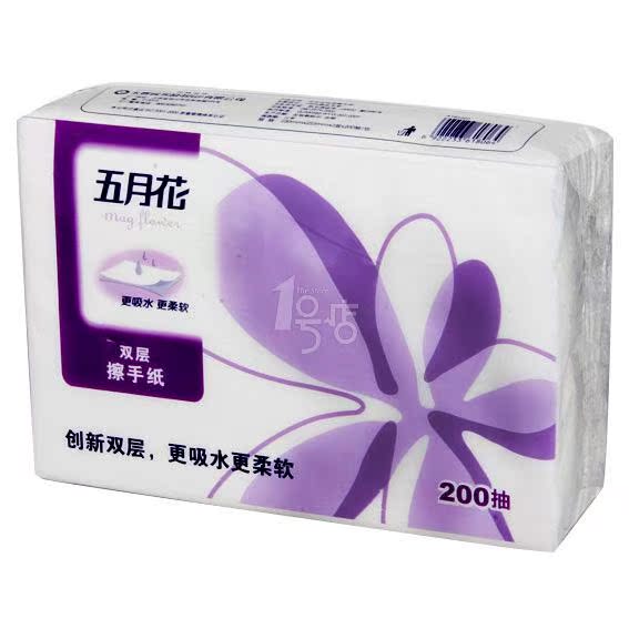 五月花  2层檫手纸200抽
