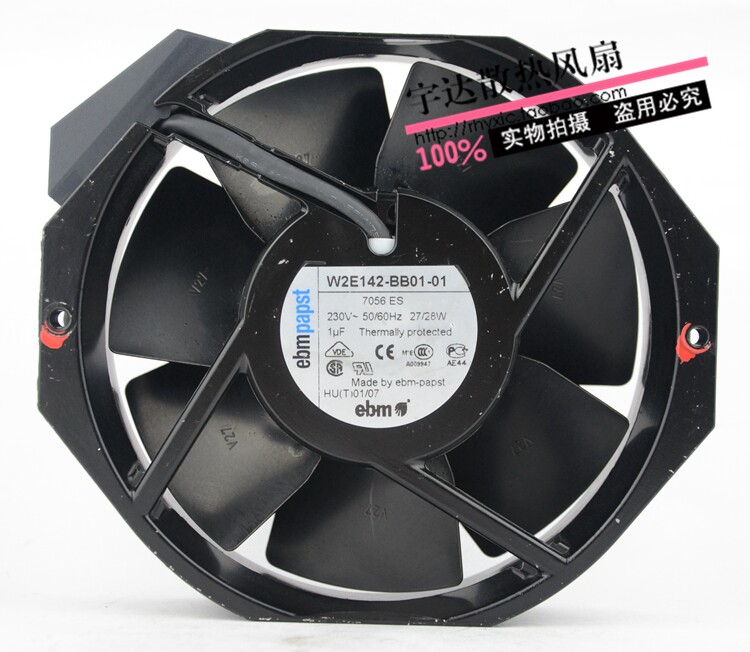 W2E142-BB01-01 (7056ES)Original EBMPAPST 230V full metal cooling fan